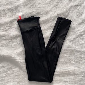 Petite Spanx leggings black XS petite